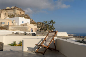 Villa Di Cappo is a new entry luxury residence in Akrotiri of Santorini island