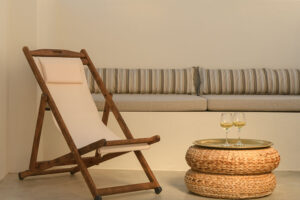 Villa Di Cappo is a new entry luxury residence in Akrotiri of Santorini island